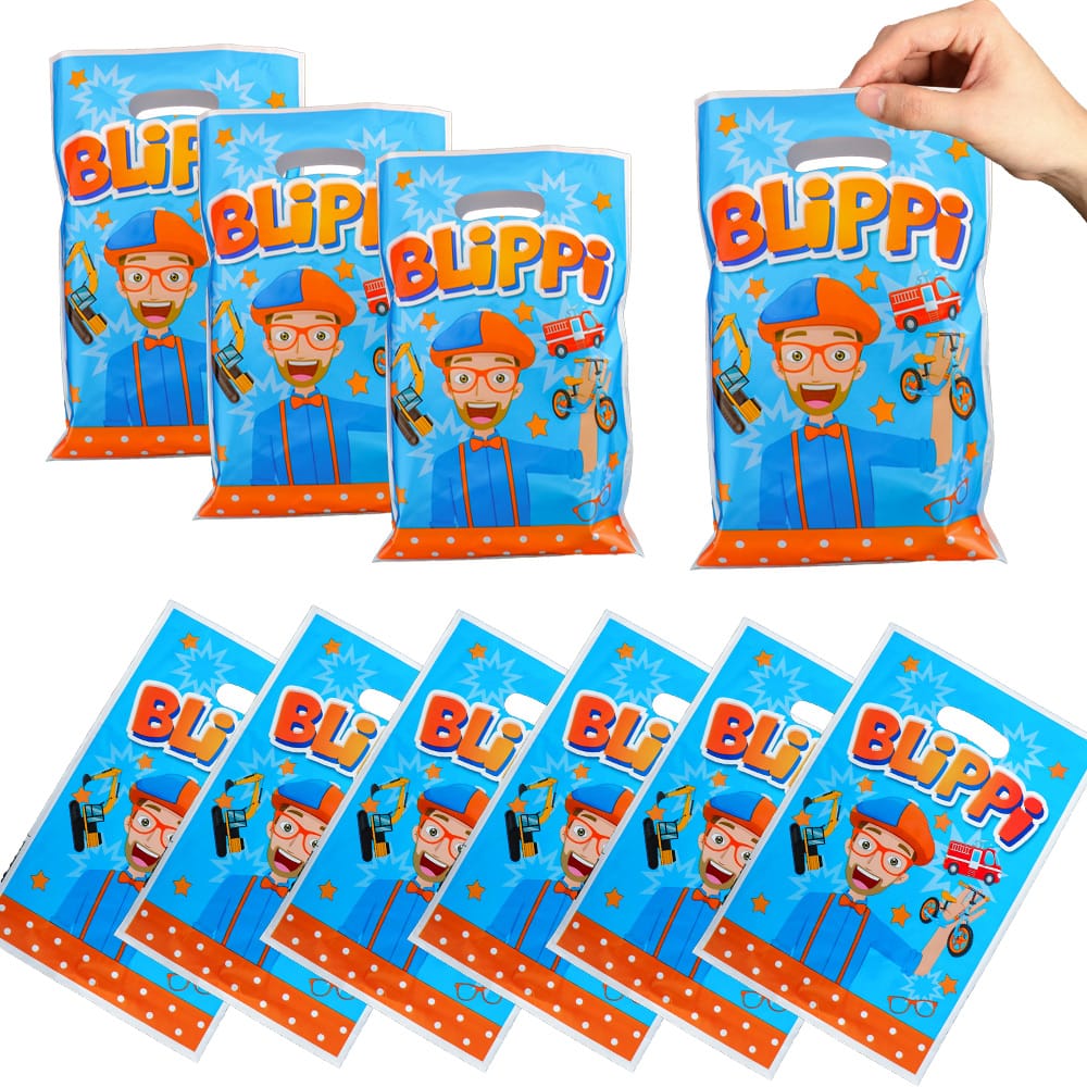 Bolsas Dulceras Unidades Para Cumplea Os Blippi Tu Fiesta A Un Click