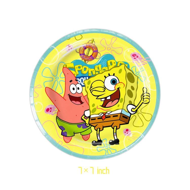 Set Globos Decoraci N Cotill N Para Cumplea Os Bob Esponja Tu Fiesta