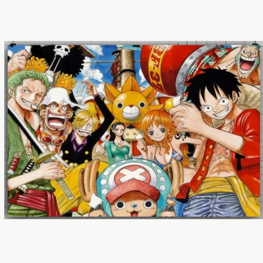 Fondo Tel N Decorativo Cumplea Os Y Fotograf A One Piece Cm X Cm