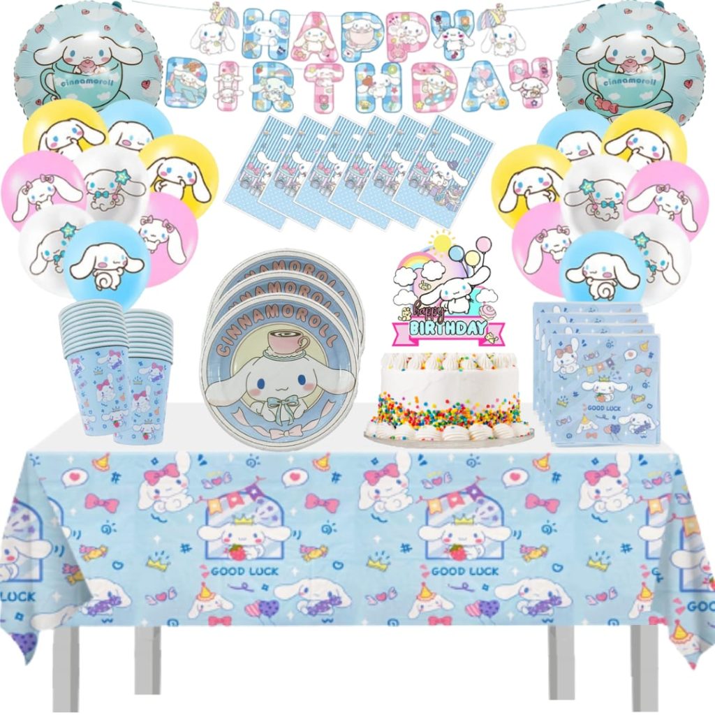 Globos Cotill N Decorativo Cumplea Os Cinnamoroll Tu Fiesta A Un Click