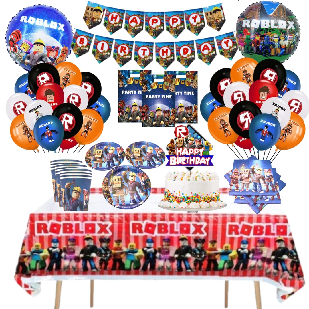 Globos Cotill N Decorativo Cumplea Os Roblox Tu Fiesta A Un Click