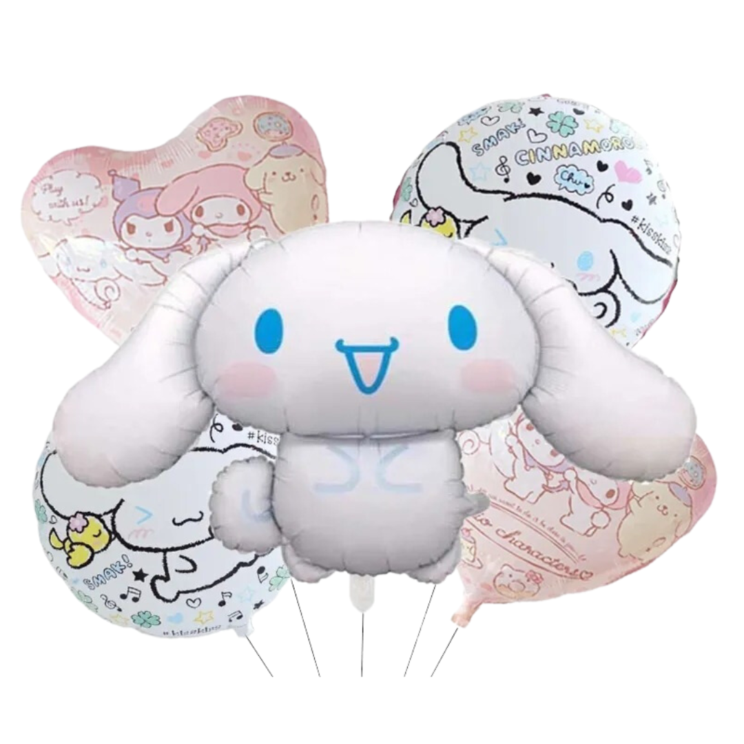 Set Globos Aluminio Cinnamoroll Piezas Tu Fiesta A Un Click