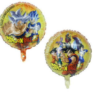 Globo Aluminio Redondo Dragon Ball