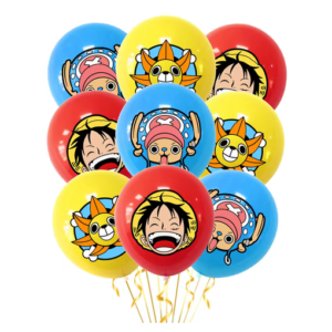Set 12 Globos Latex One Piece