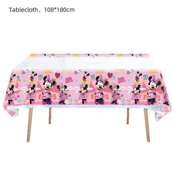 Mantel Decorativo Minnie Mouse (Rosa) - Imagen 2