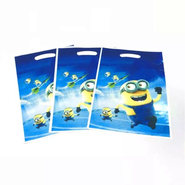Bolsas Dulceras 10 Unidades para Cumpleaños Minions