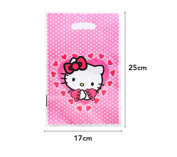 Bolsas Dulceras 10 Unidades para Cumpleaños Hello Kitty