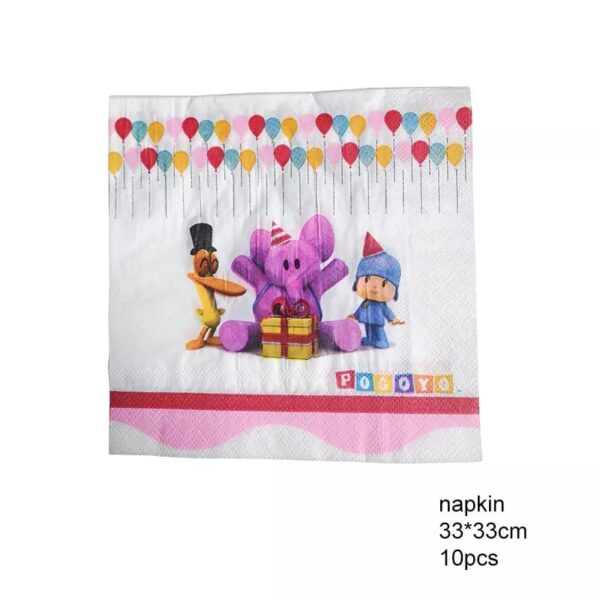 Cotillón Decorativo Cumpleaños Pocoyo - Imagen 5