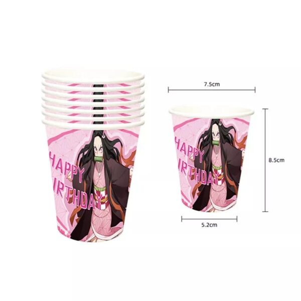 Set Cotillon para Cumpleaños Nezuko - Imagen 2