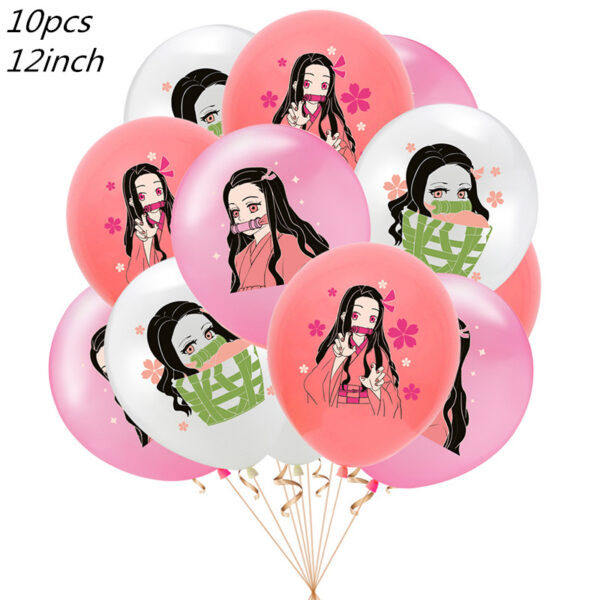 Set Cotillon para Cumpleaños Nezuko - Imagen 5