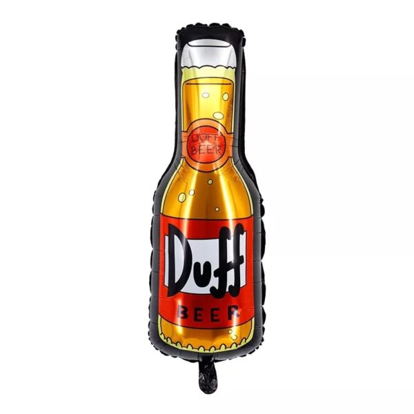 Globo Aluminio Cerveza Duff (Homero)