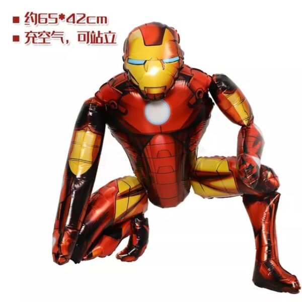 Globo Aluminio Iron Man 3D