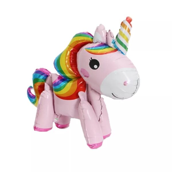 Globo Aluminio Unicornio (Rosa)