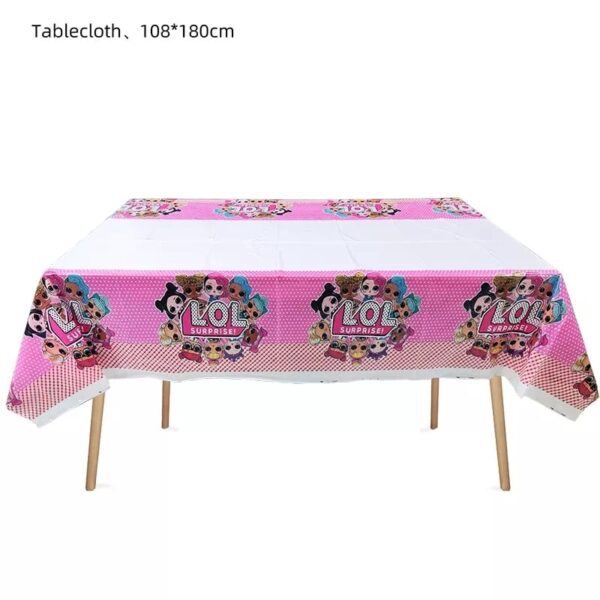 Mantel Decorativo para Cumpleaños LOL