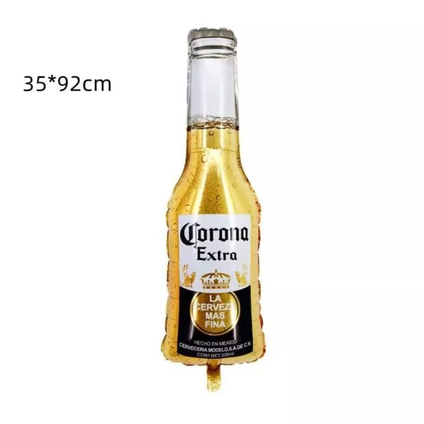 Set de globos cerveza Corona 5 piezas - Imagen 2
