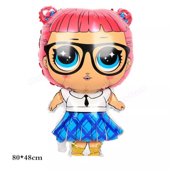 Set Globos Aluminio LOL 5pzas (Teacher) - Imagen 2