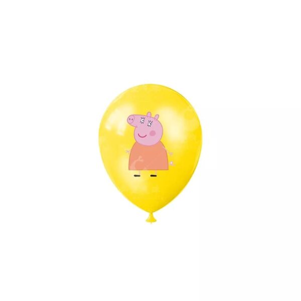 Pack 12 Globos Látex Peppa Pig - Imagen 4