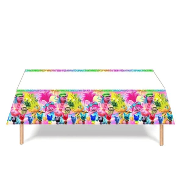 Mantel Decorativo para Cumpleaños Trolls