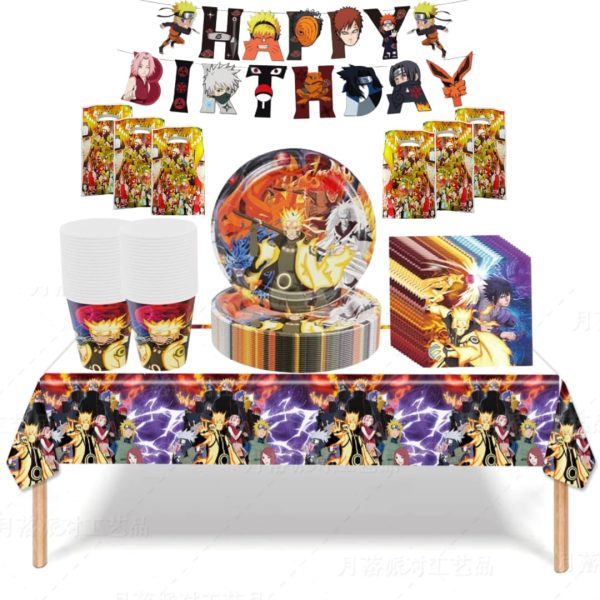 Cotillón Decorativo para Cumpleaños Naruto