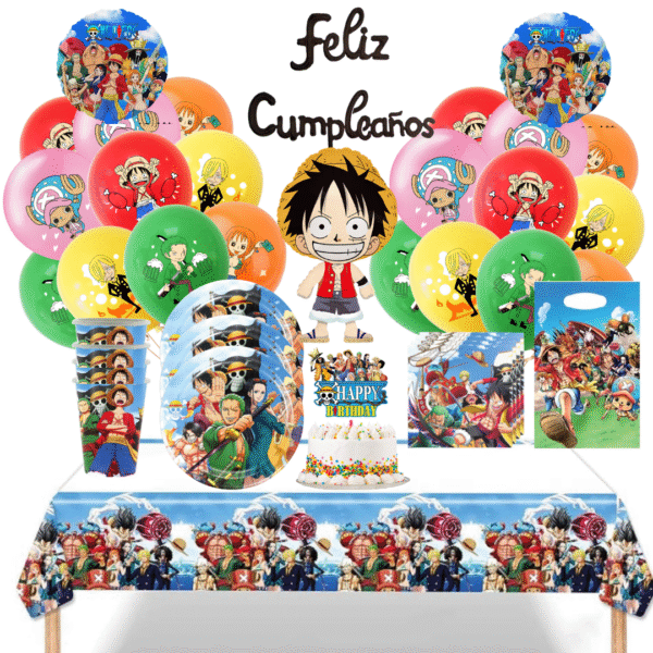 Cotillón Globos Decorativo One Piece