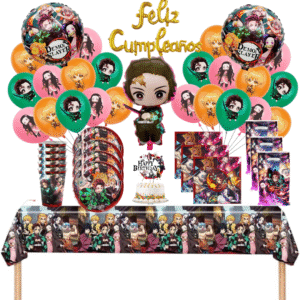 Globos Cotillón Decorativo  Demon Slayer