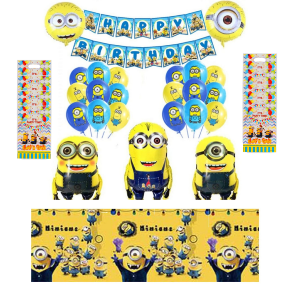 Set Decorativo para Cumpleaños Minions