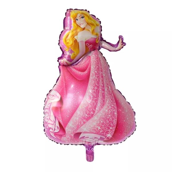 Set Globos Aluminio Princesas Disney 5 Pzas (con forma) - Imagen 4