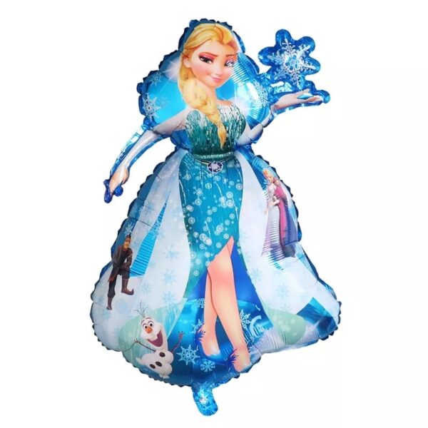 Set Globos Aluminio Princesas Disney 5 Pzas (con forma) - Imagen 6