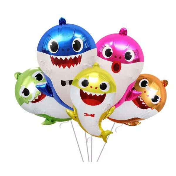 Set Decorativo para Cumpleaños Tiburón Bebé (Baby Shark) - Imagen 3