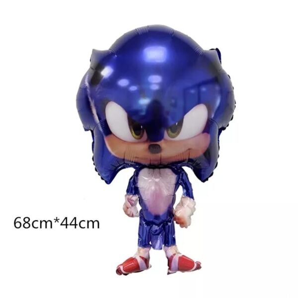 Set Globos Aluminio Sonic 5 pzas - Imagen 2