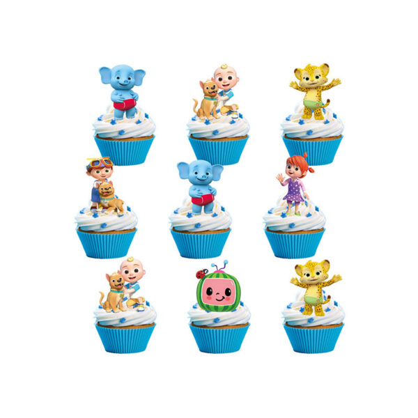 Set Decorativo con Telón de fondo Cocomelon - Imagen 6