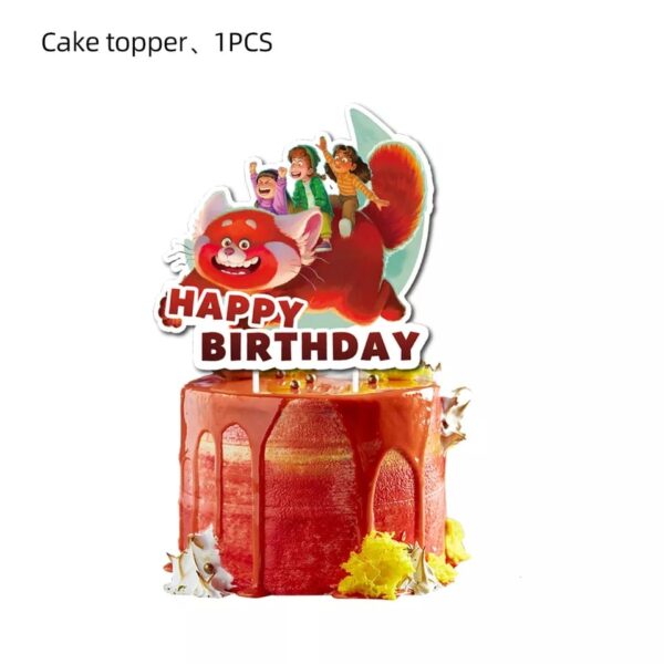 Set Decorativo para Cumpleaños Turning Red - Imagen 5