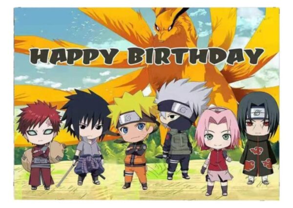 Set Decorativo con Telón Naruto - Imagen 3