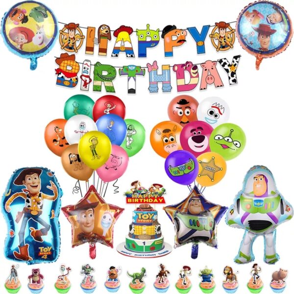Set Decorativo para Cumpleaños Toy Story