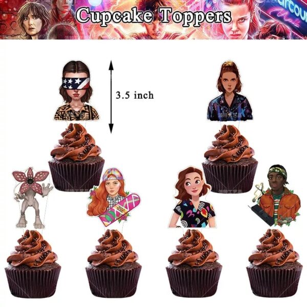 Set Decorativo con Telón Stranger Things (mod2) - Imagen 5
