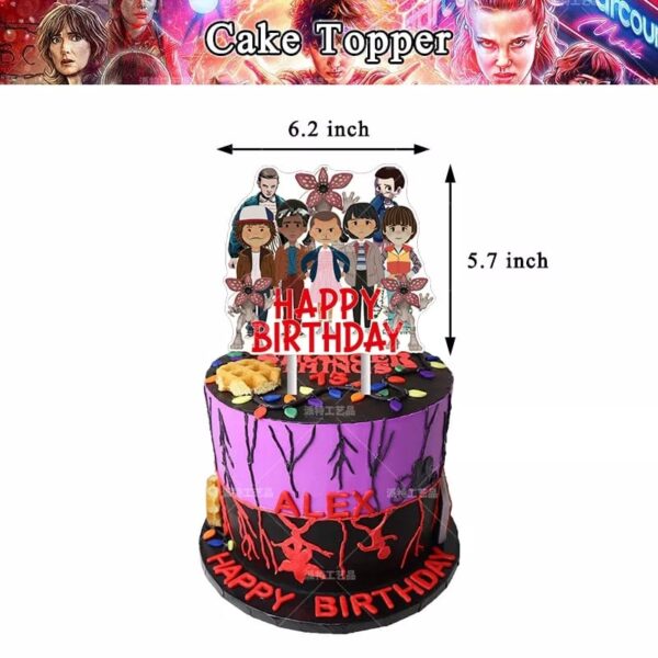 Set Decorativo con Telón Stranger Things (mod2) - Imagen 2
