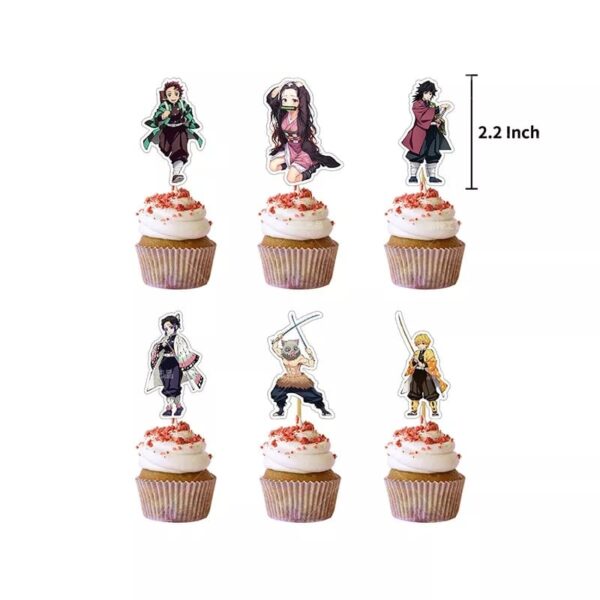 Set Decorativo para Cumpleaños Demon Slayer - Imagen 2