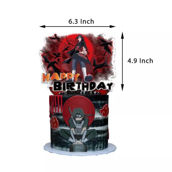 Set Decorativo para Cumpleaños Itachi (Naruto) - Imagen 3
