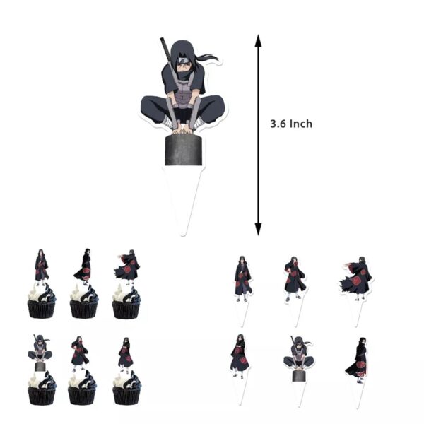 Set Decorativo para Cumpleaños Itachi (Naruto) - Imagen 4