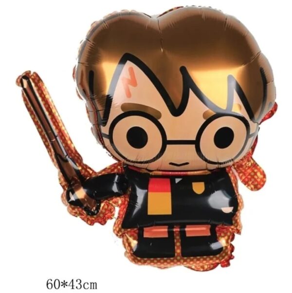 Set Globos con Banderin Harry Potter - Imagen 2