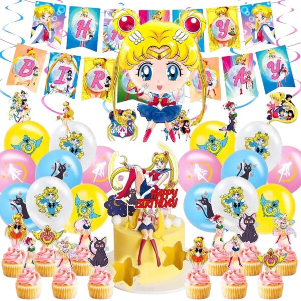 Set Decorativo Sailor Moon