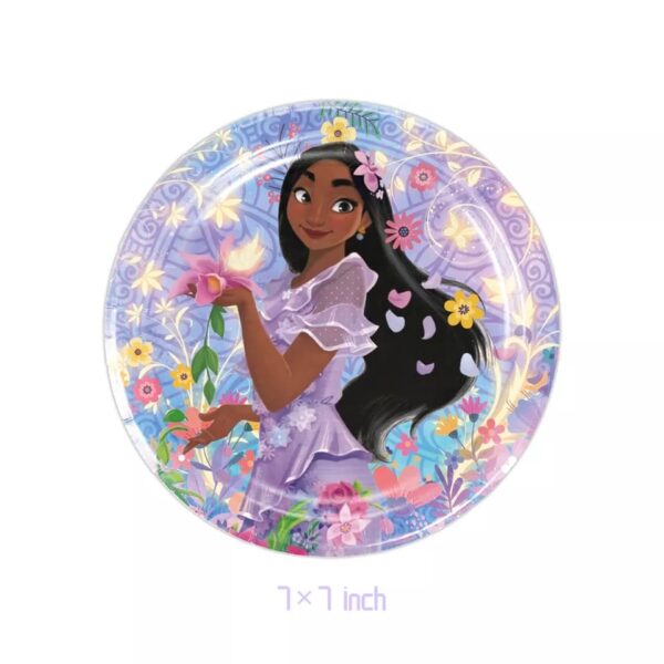 Set Globos Cotillón para Cumpleaños Isabela Madrigal (Encanto) - Imagen 4