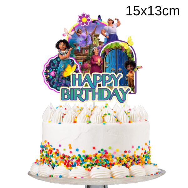Set Globos Cotillón para Cumpleaños Isabela Madrigal (Encanto) - Imagen 8
