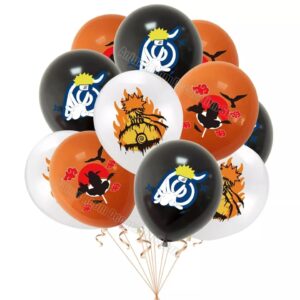 Set 24 Globos Látex Naruto