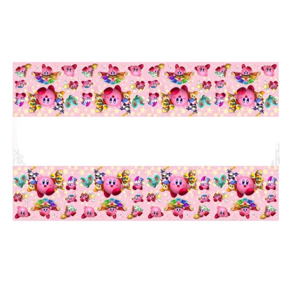 Mantel Decorativo para Cumpleaños Kirby