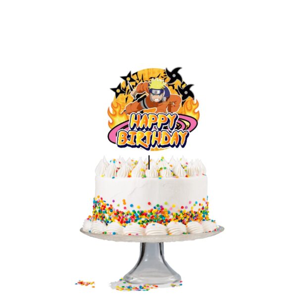 Topper para Torta de Cumpleaños Naruto. - Imagen 2