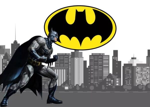 Telón Para Cumpleaños, Fotografía Batman