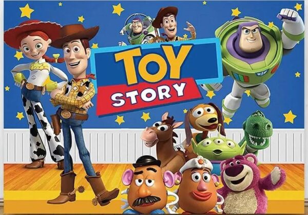 Telón para Cumpleaños, Fotografía Toy Story