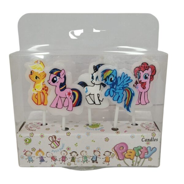 Velas Decorativas para Cumpleaños My Little Pony