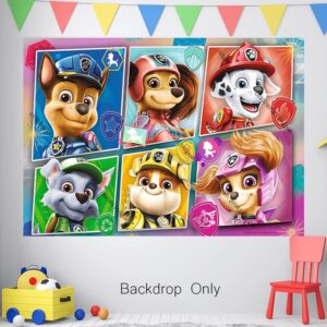 Fondo Telón Decorativo Paw patrol